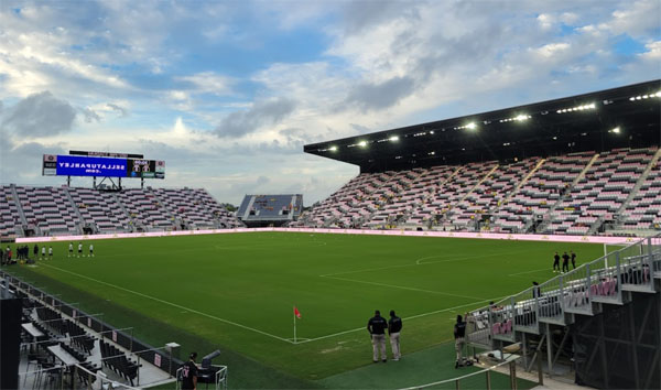 A view inside DRV PNK Stadium, where Inter Miami CF plays
